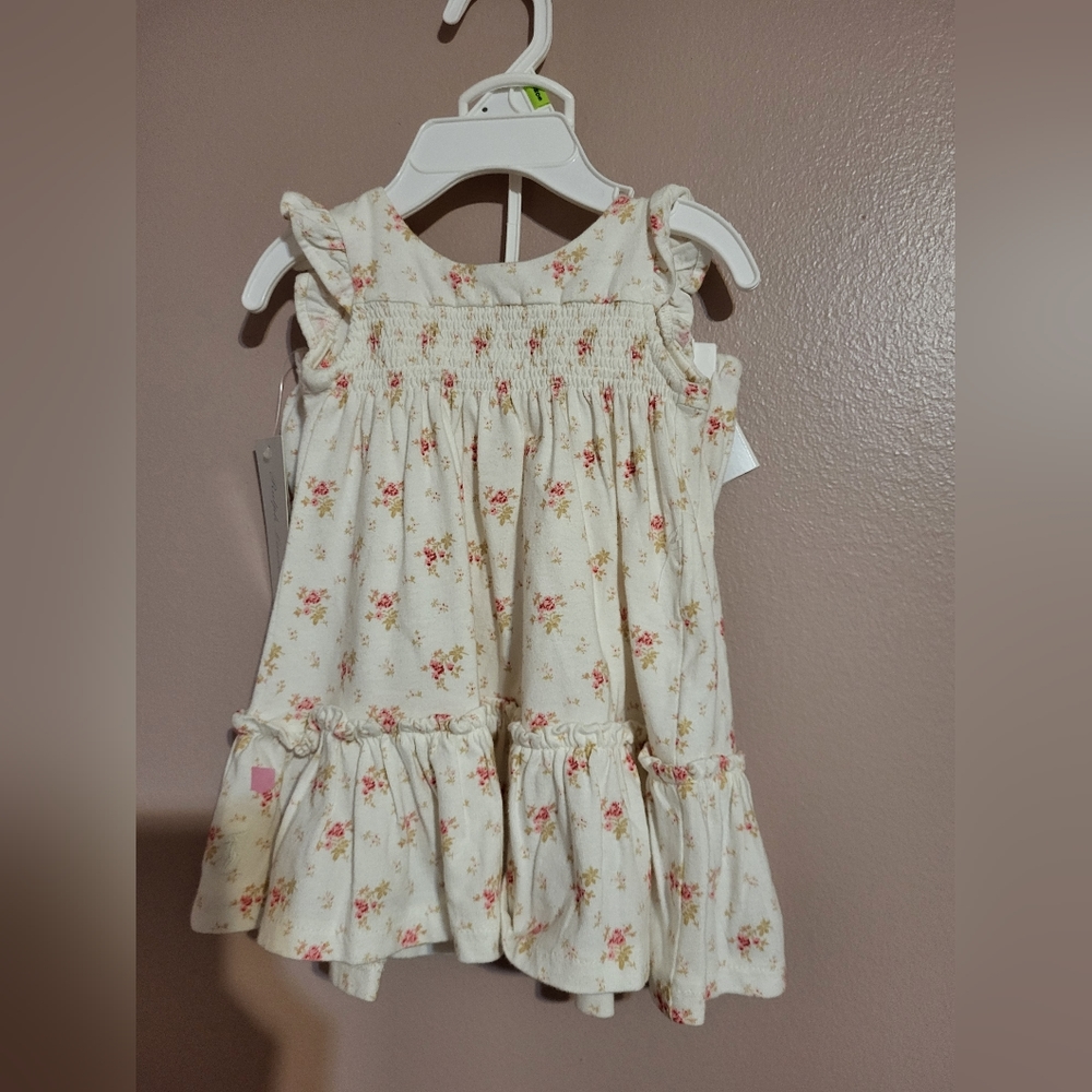 Polo Ralph Lauren 2-Piece Floral Print Dress & Bloomers Set